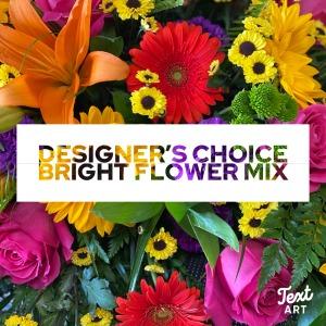 Bright & Bold Designer's Choice – SHARON'S FLOWERS, Lafayette IN