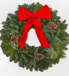 Make it Merry Wreath – SHARON'S FLOWERS, Lafayette IN