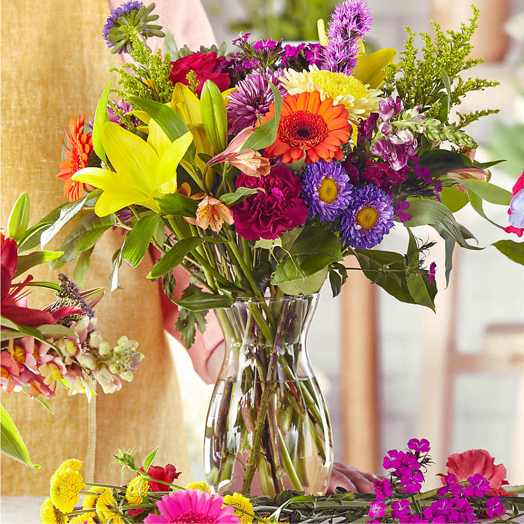 Bold & Bright – A Florist Original – SHARON'S FLOWERS, Lafayette IN