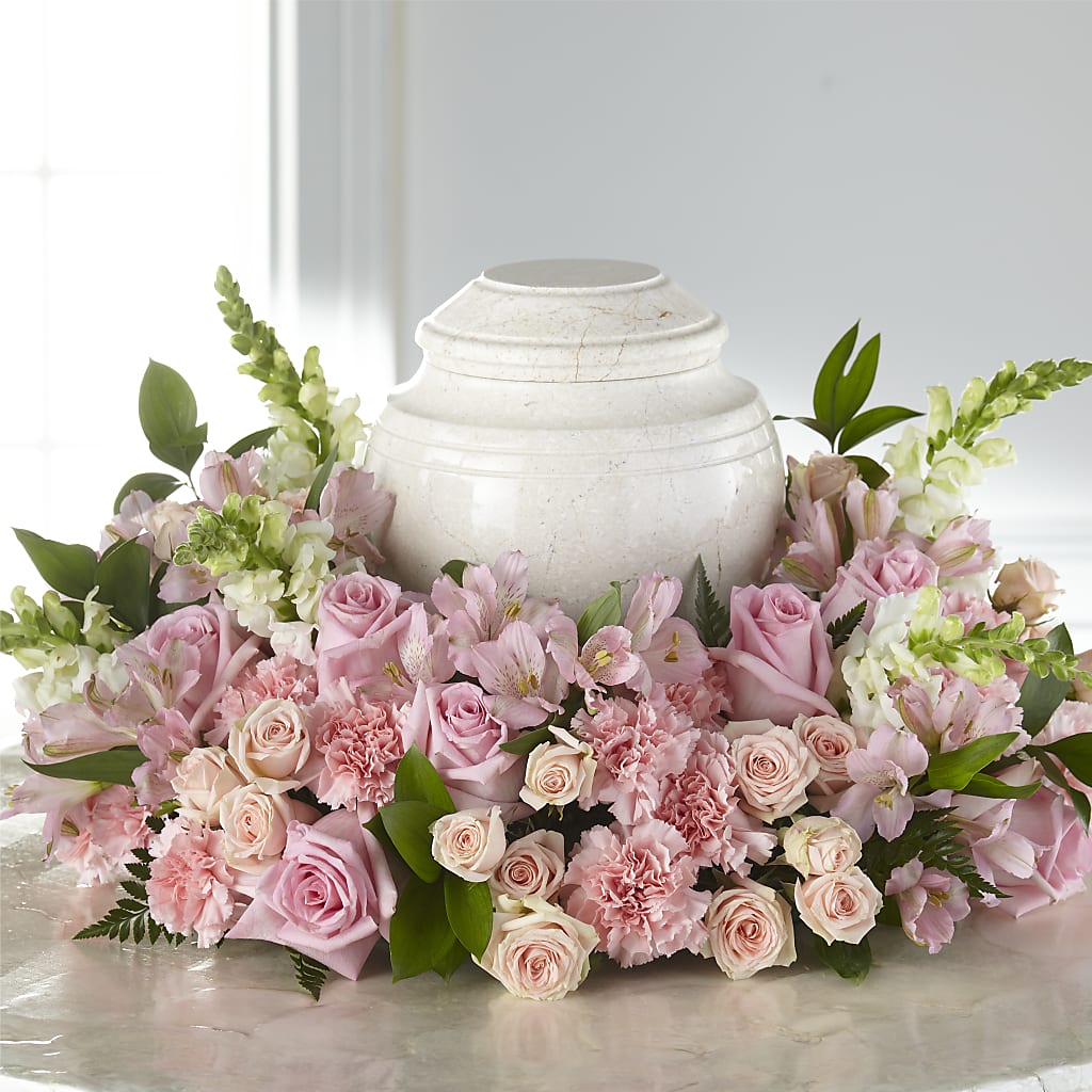 Blooms of Hope Cremation Adornment – SHARON'S FLOWERS, Lafayette IN