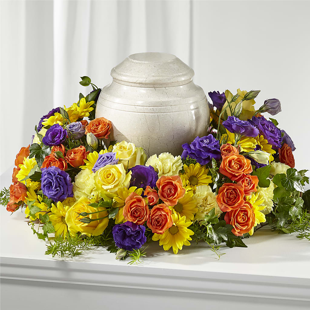 Blossoms of Remembrance Cremation Adornment – SHARON'S FLOWERS, Lafayette IN