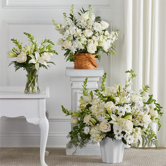 Sincerest Condolences Bundles – SHARON'S FLOWERS, Lafayette IN