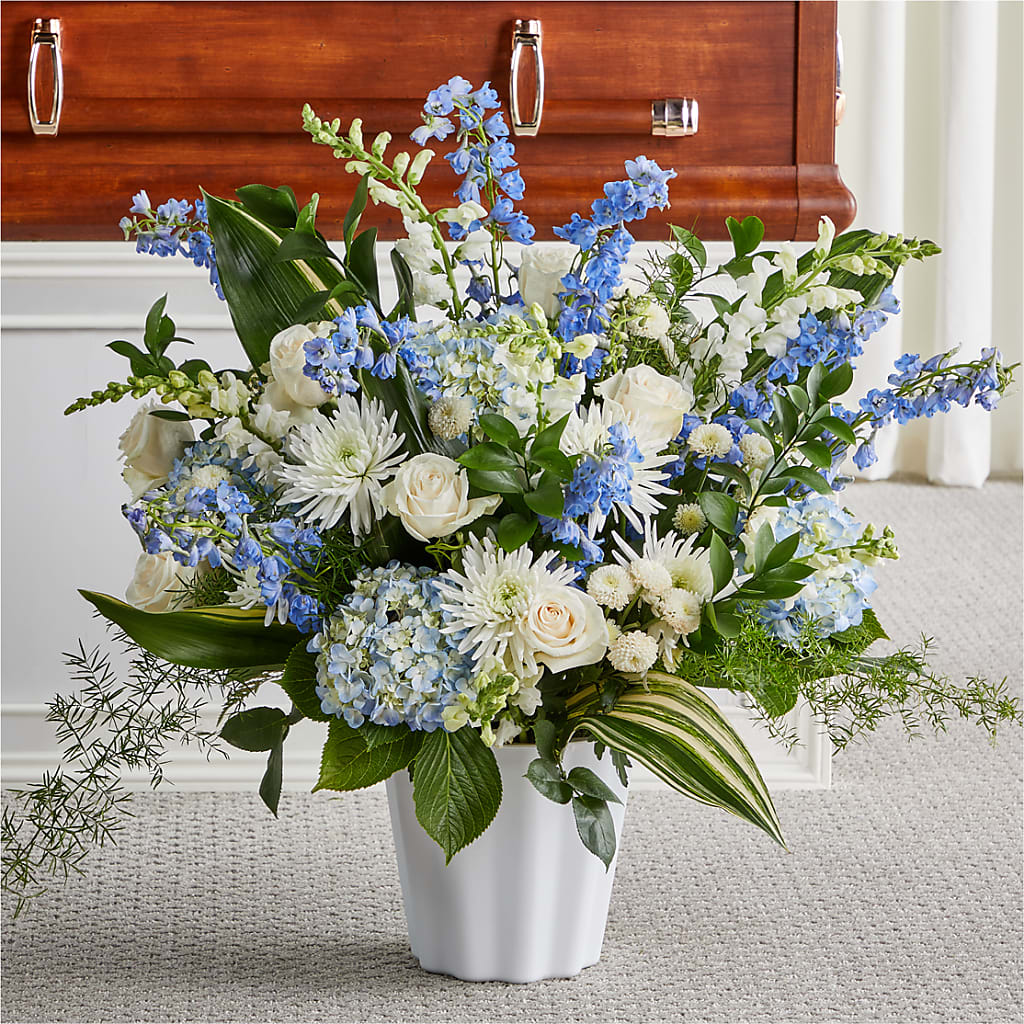 Everlasting Memories Floor Basket – SHARON'S FLOWERS, Lafayette IN
