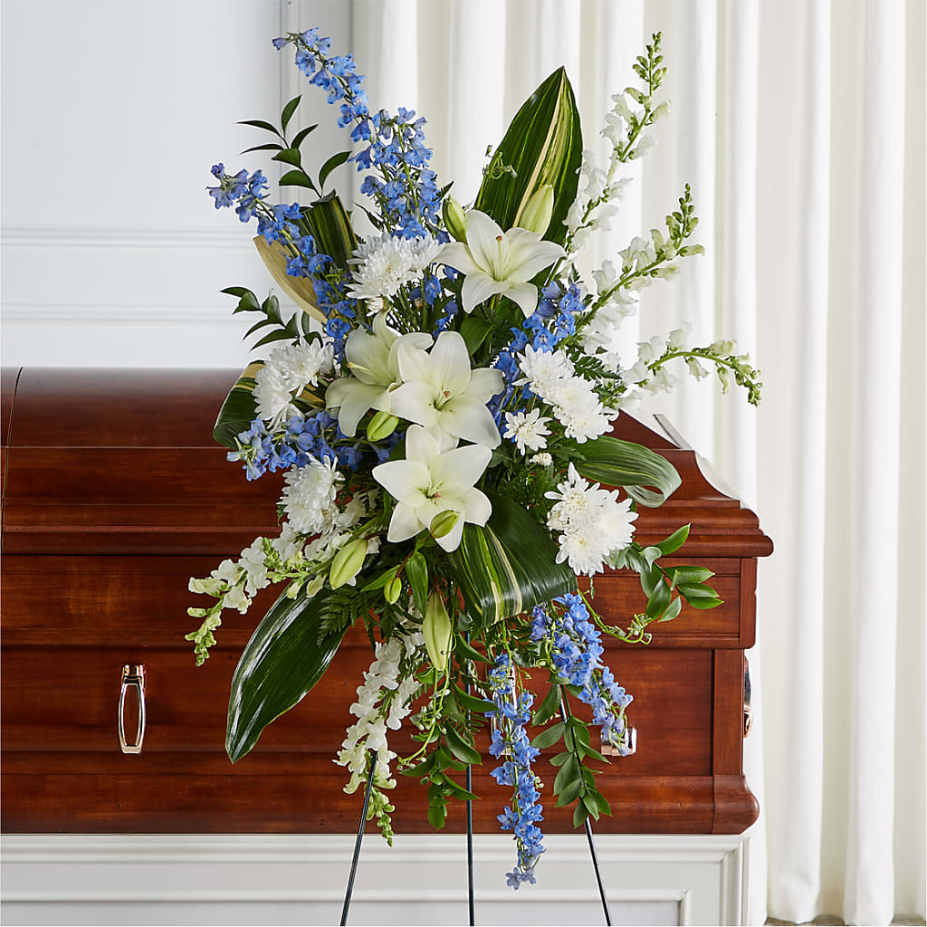 Eternal Impressions Standing Spray – SHARON'S FLOWERS, Lafayette IN