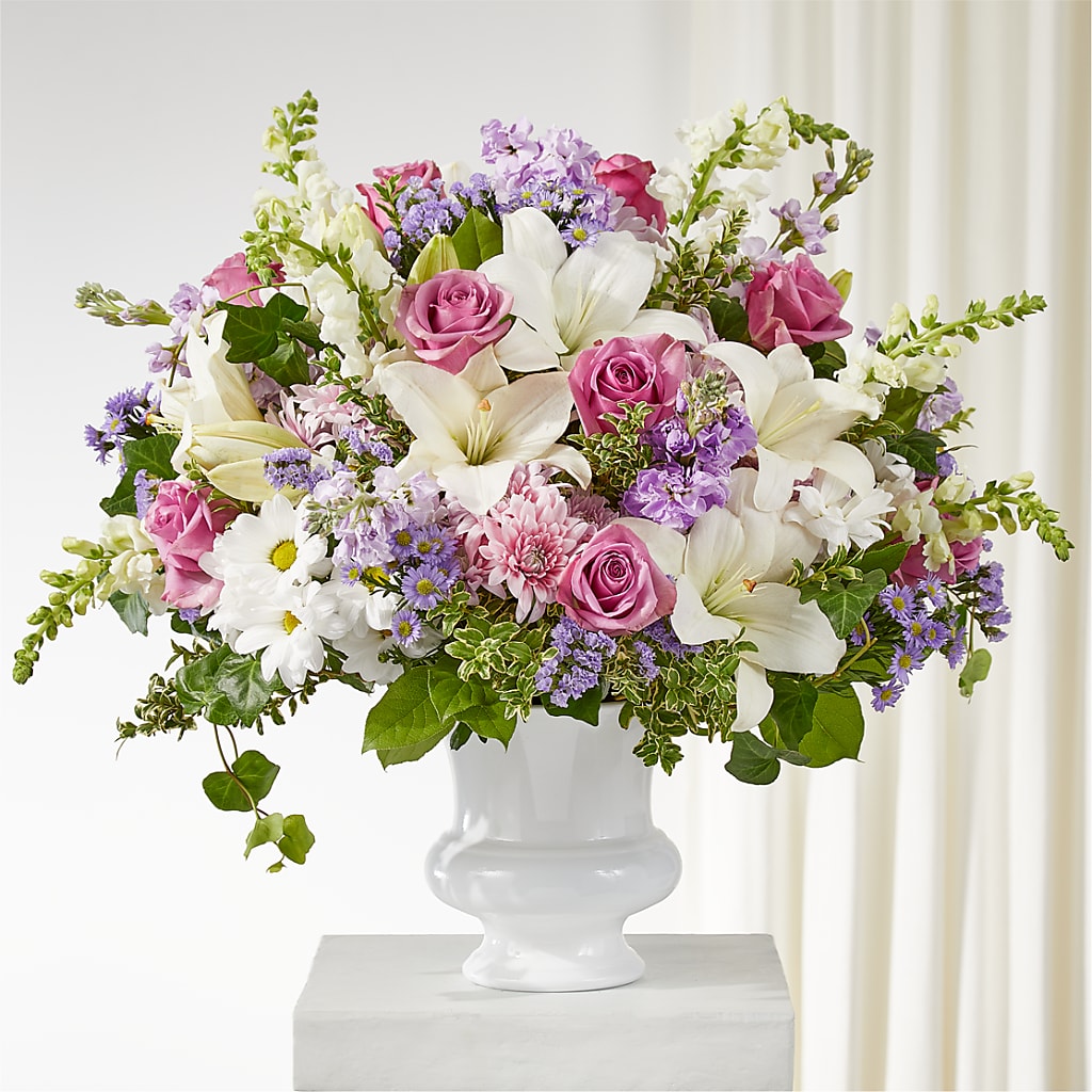 Remarkable Life Urn Arrangement – SHARON'S FLOWERS, Lafayette IN