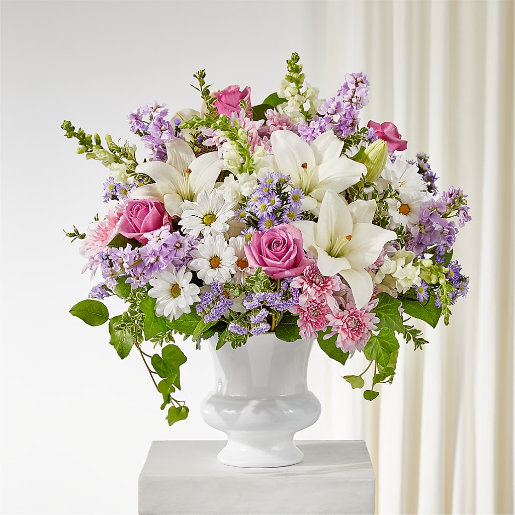 Remarkable Life Urn Arrangement – SHARON'S FLOWERS, Lafayette IN