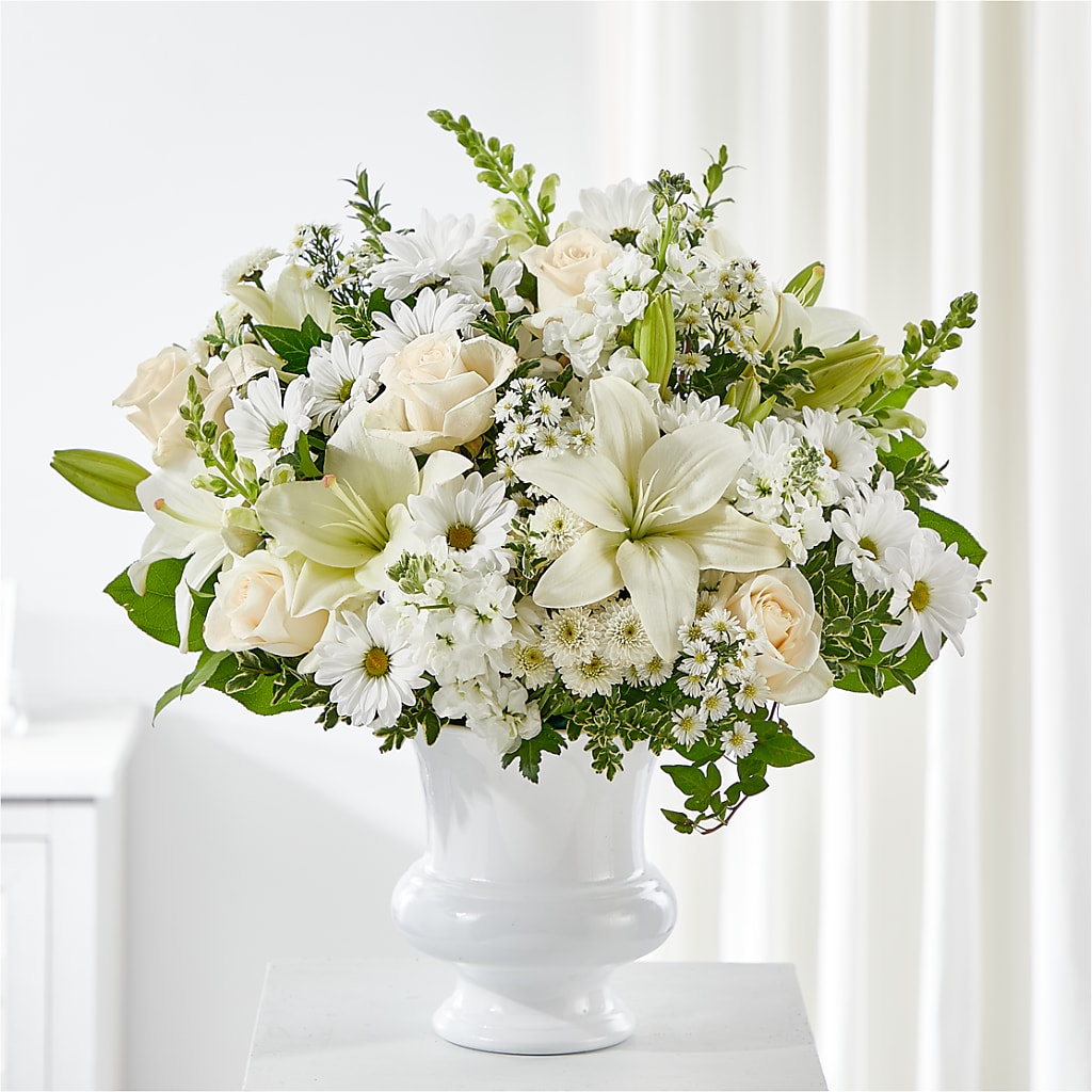 Uplifting Urn Arrangement – SHARON'S FLOWERS, Lafayette IN