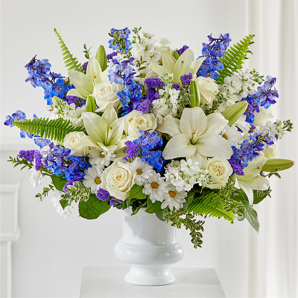 Expressions of Hope Urn Arrangement – SHARON'S FLOWERS, Lafayette IN