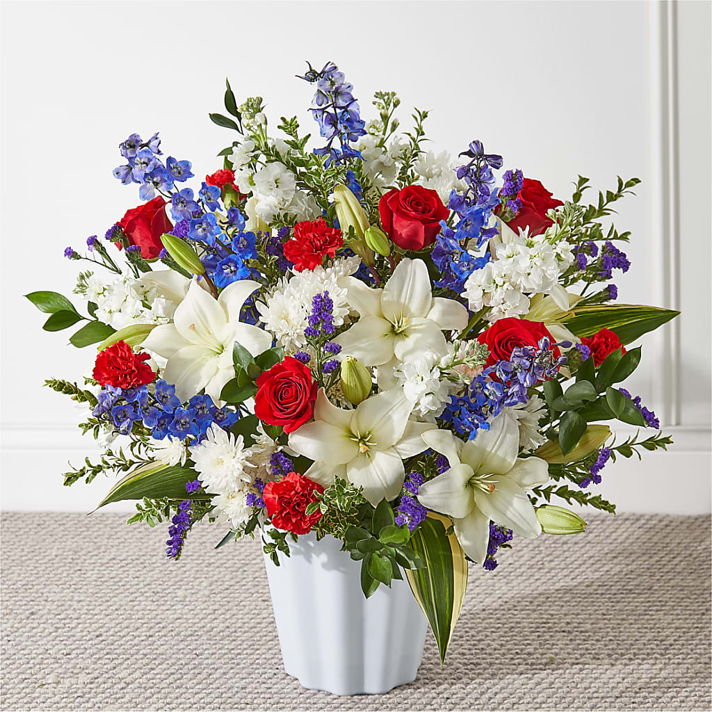 Consoled Floor Basket – SHARON'S FLOWERS, Lafayette IN