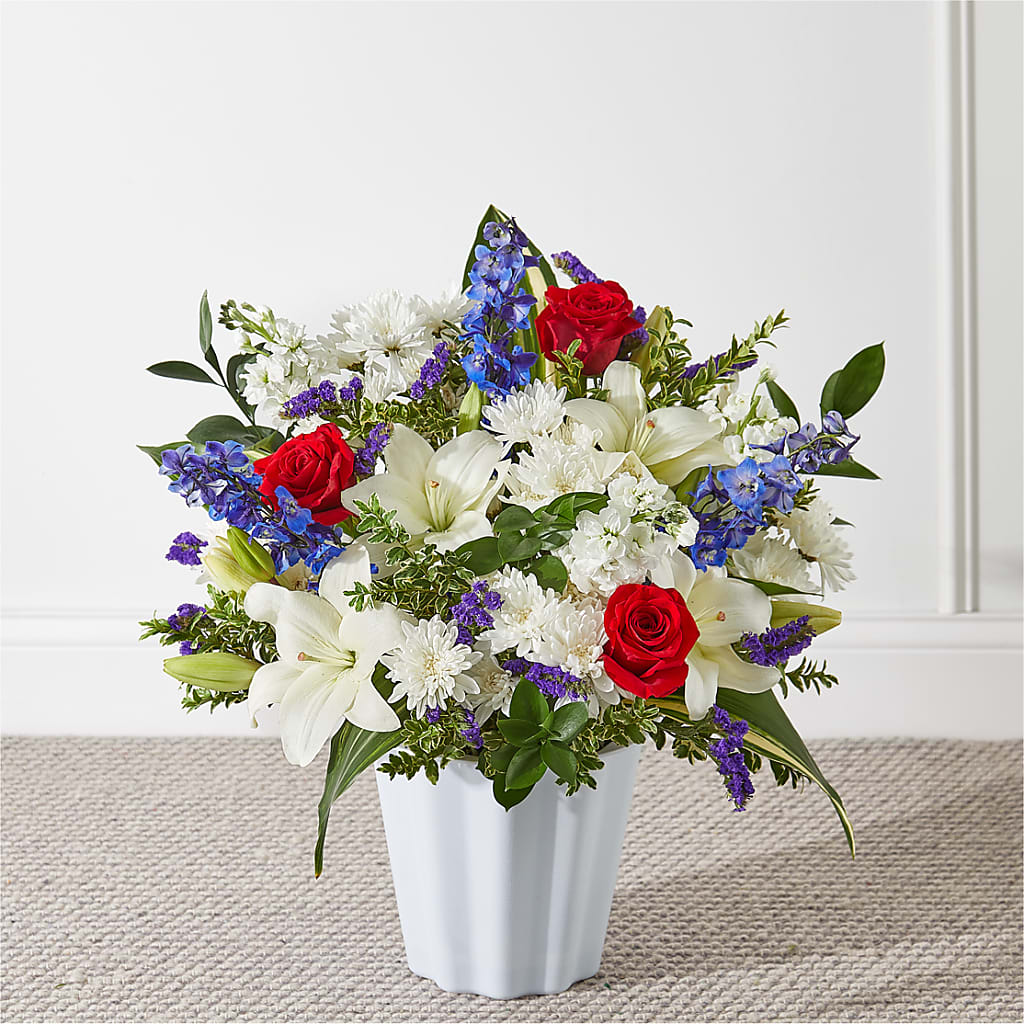 Consoled Floor Basket – SHARON'S FLOWERS, Lafayette IN