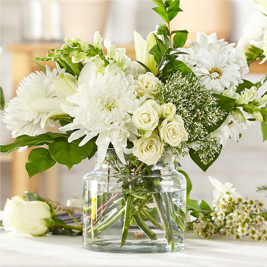 Classic Ivory – A Florist Original – SHARON'S FLOWERS, Lafayette IN