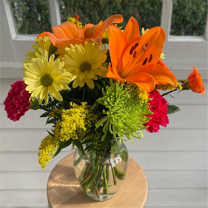 Bold & Bright – A Florist Original – SHARON'S FLOWERS, Lafayette IN
