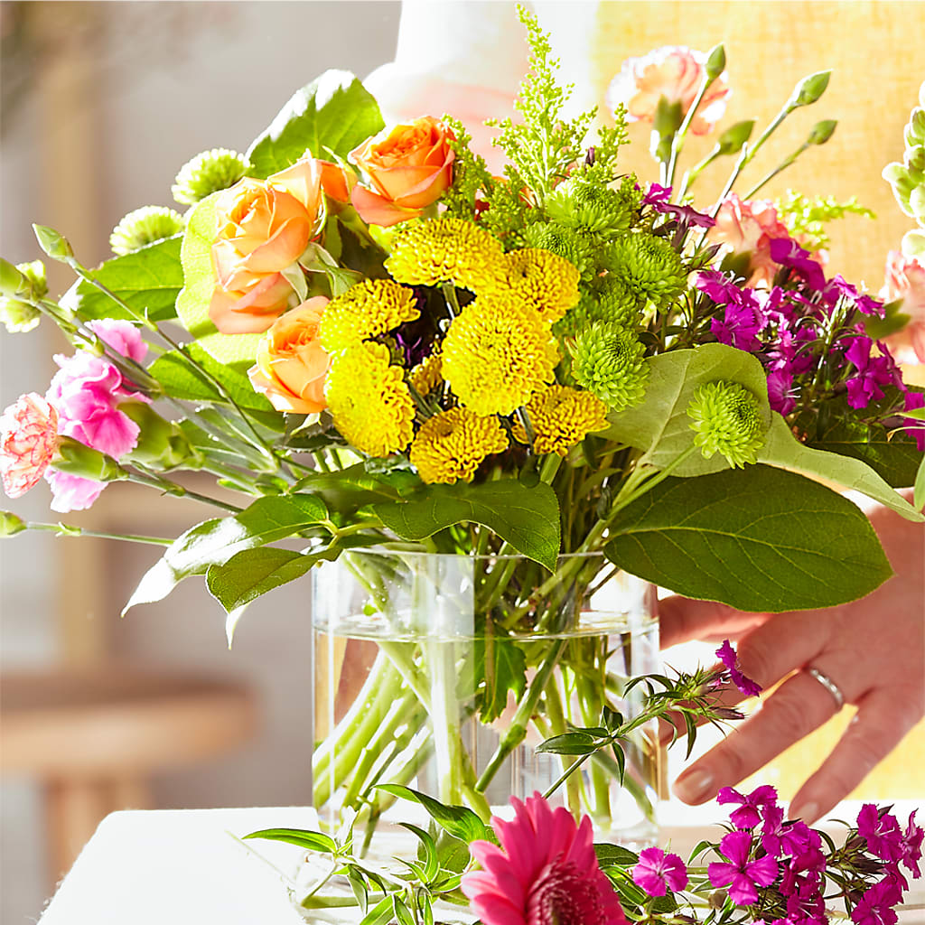 Bold & Bright – A Florist Original – SHARON'S FLOWERS, Lafayette IN