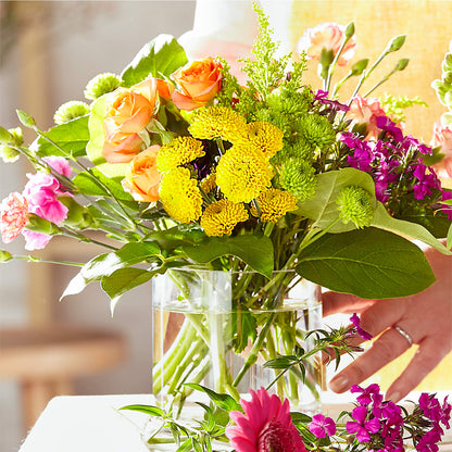 Bold & Bright – A Florist Original – SHARON'S FLOWERS, Lafayette IN