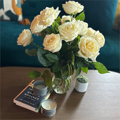 Long Stem Yellow Rose Bouquet – SHARON'S FLOWERS, Lafayette IN