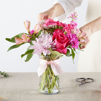 Pink Ribbon - A Florist Original – SHARON'S FLOWERS, Lafayette IN