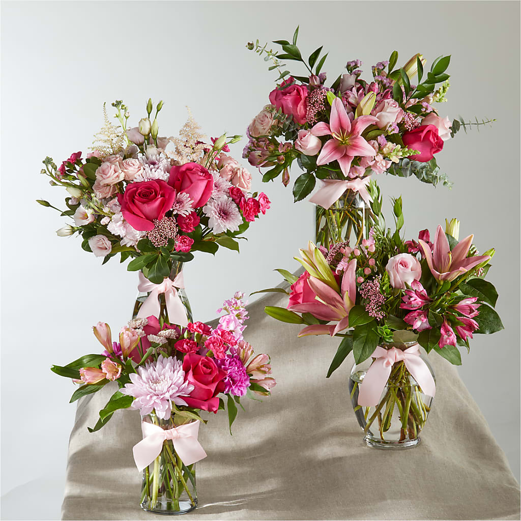 Pink Ribbon - A Florist Original – SHARON'S FLOWERS, Lafayette IN