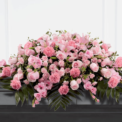 Garden of Comfort Casket Spray (Standard) – SHARON'S FLOWERS, Lafayette IN