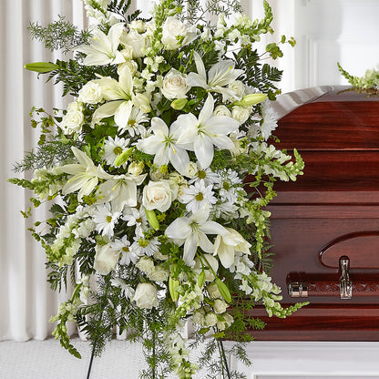 Loving Thoughts Standing Spray – SHARON'S FLOWERS, Lafayette IN