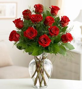 Rose Elegance&trade; Premium Long Stem Red Roses